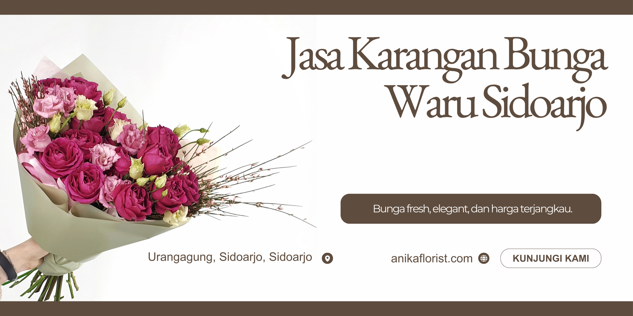 Jasa Karangan Bunga Waru Sidoarjo 2026