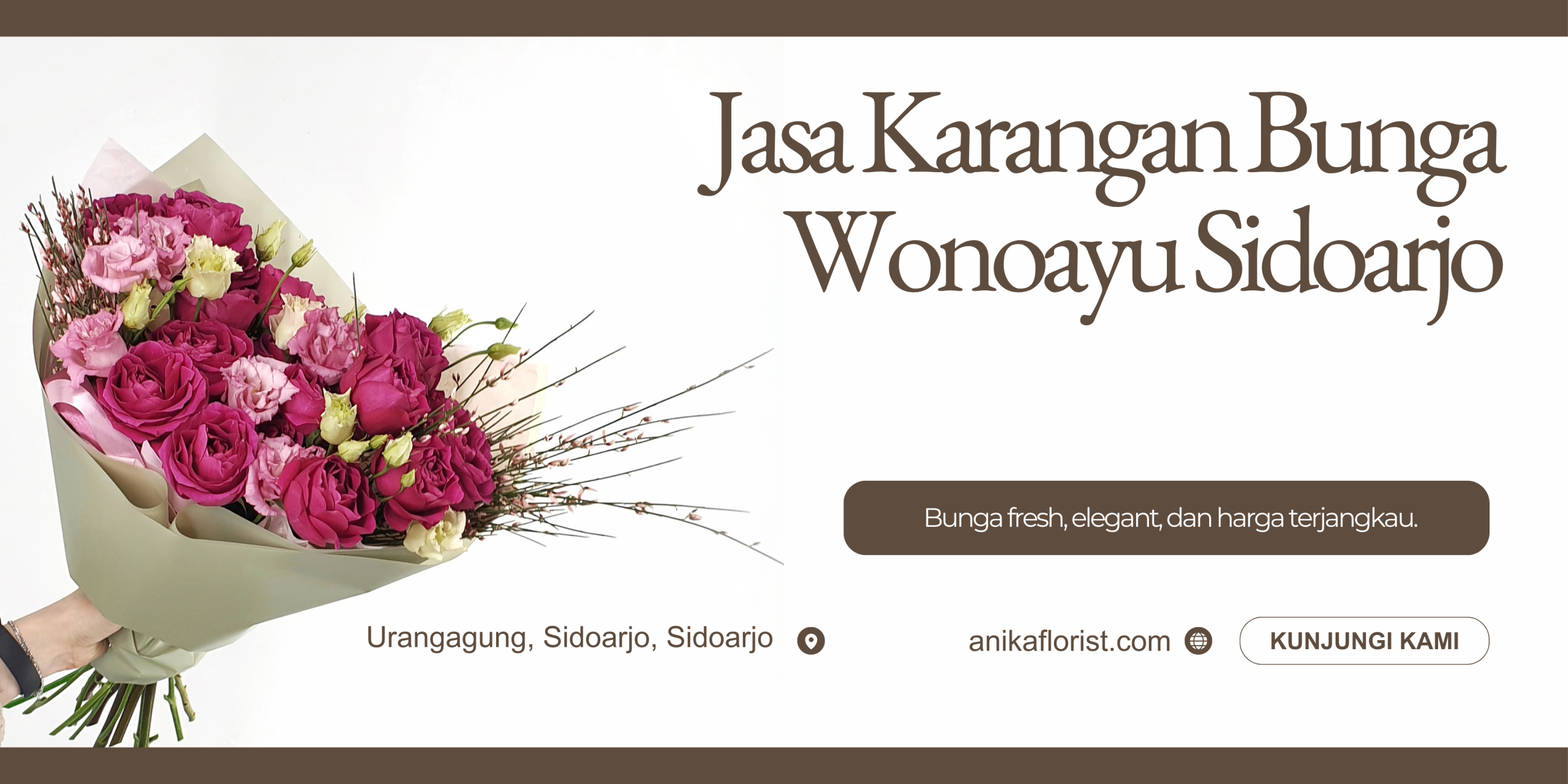 Jasa Karangan Bunga Wonoayu Sidoarjo 2026