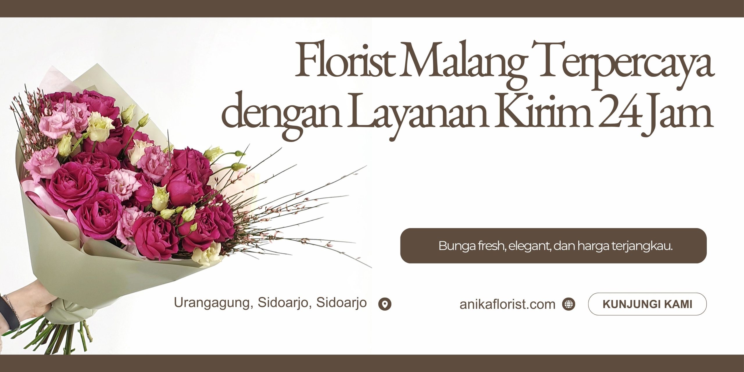 Florist Malang Terpercaya dengan Layanan Kirim 24 Jam 2026